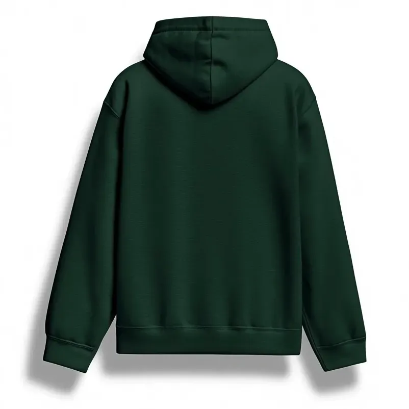 Solid Plus Size Hoodie