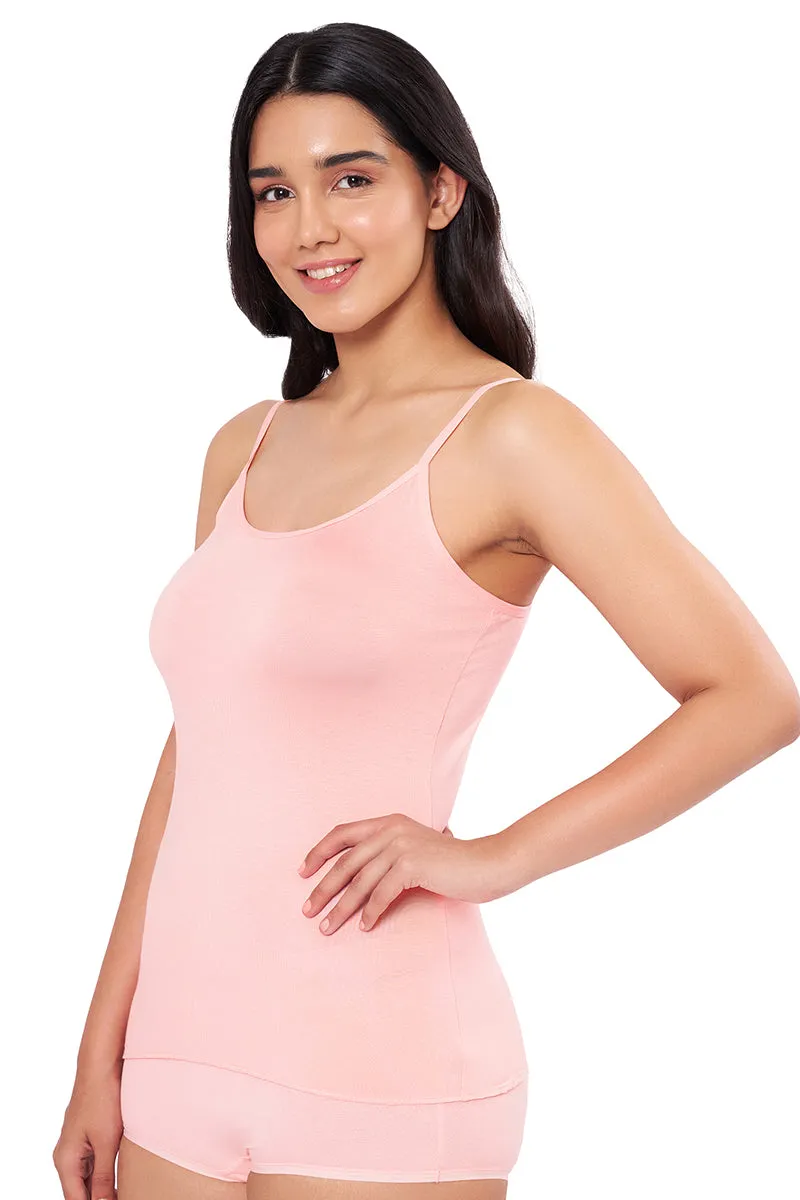 Spaghetti Strap Modal Camisole - Impatiens Pink