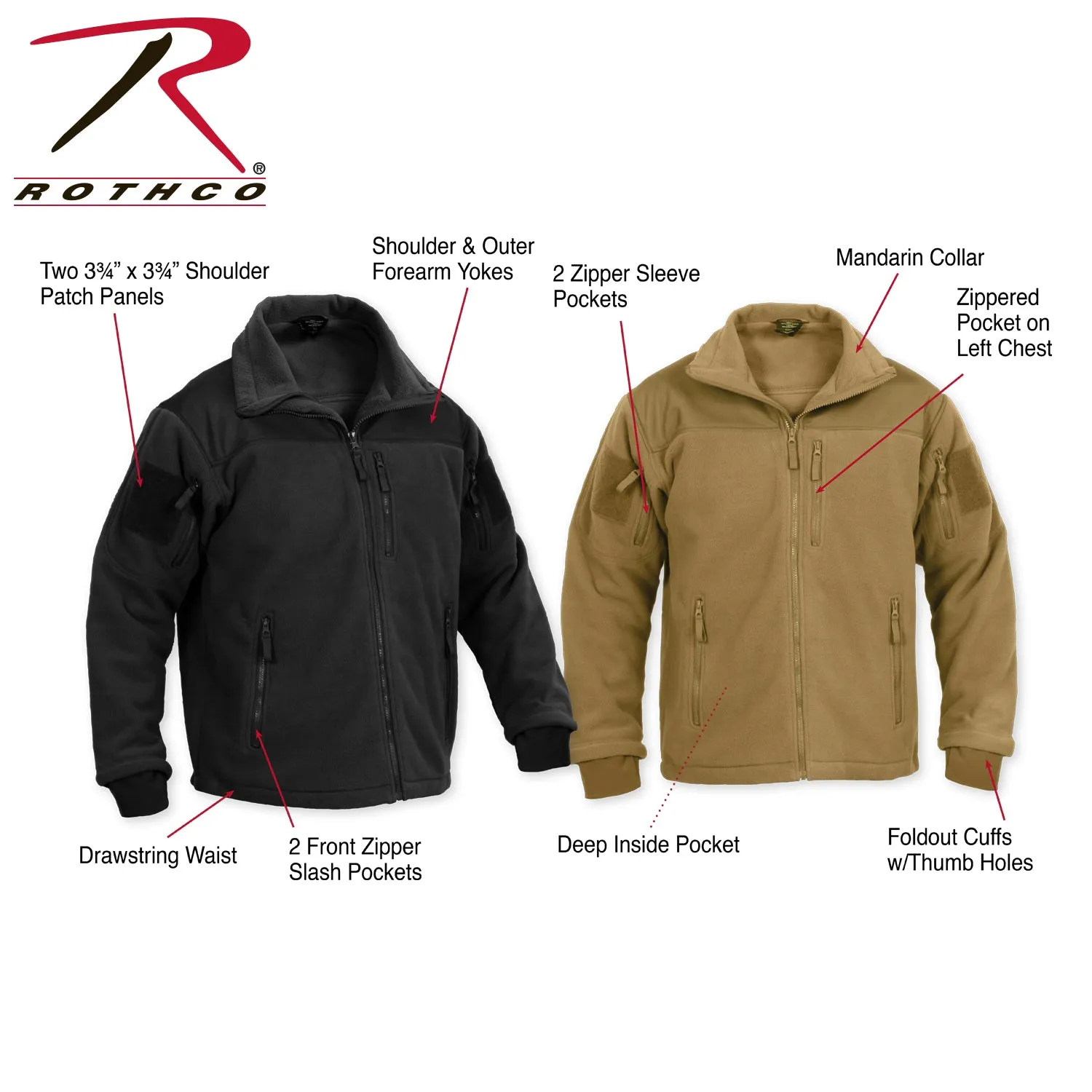 Spec Ops Tactical Fleece Jacket