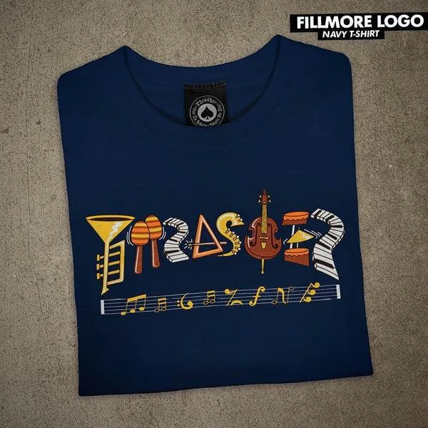 Thrasher Fillmore Logo T-shirt Navy