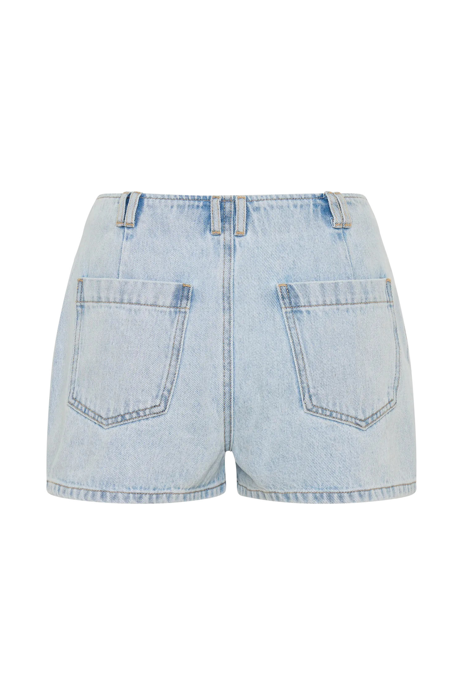 Tobias Denim Shorts - Light Blue