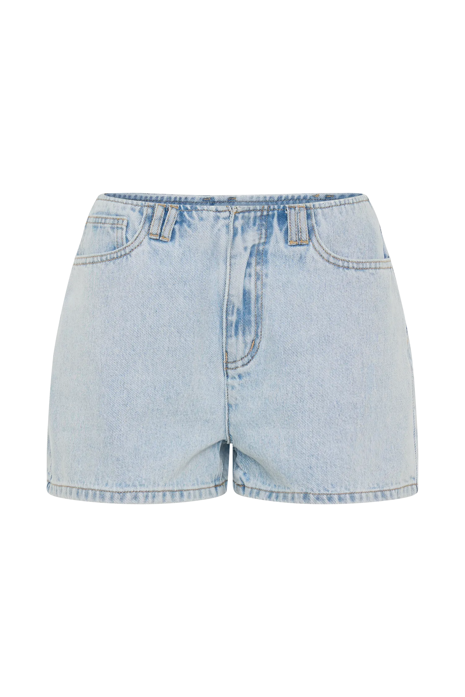 Tobias Denim Shorts - Light Blue