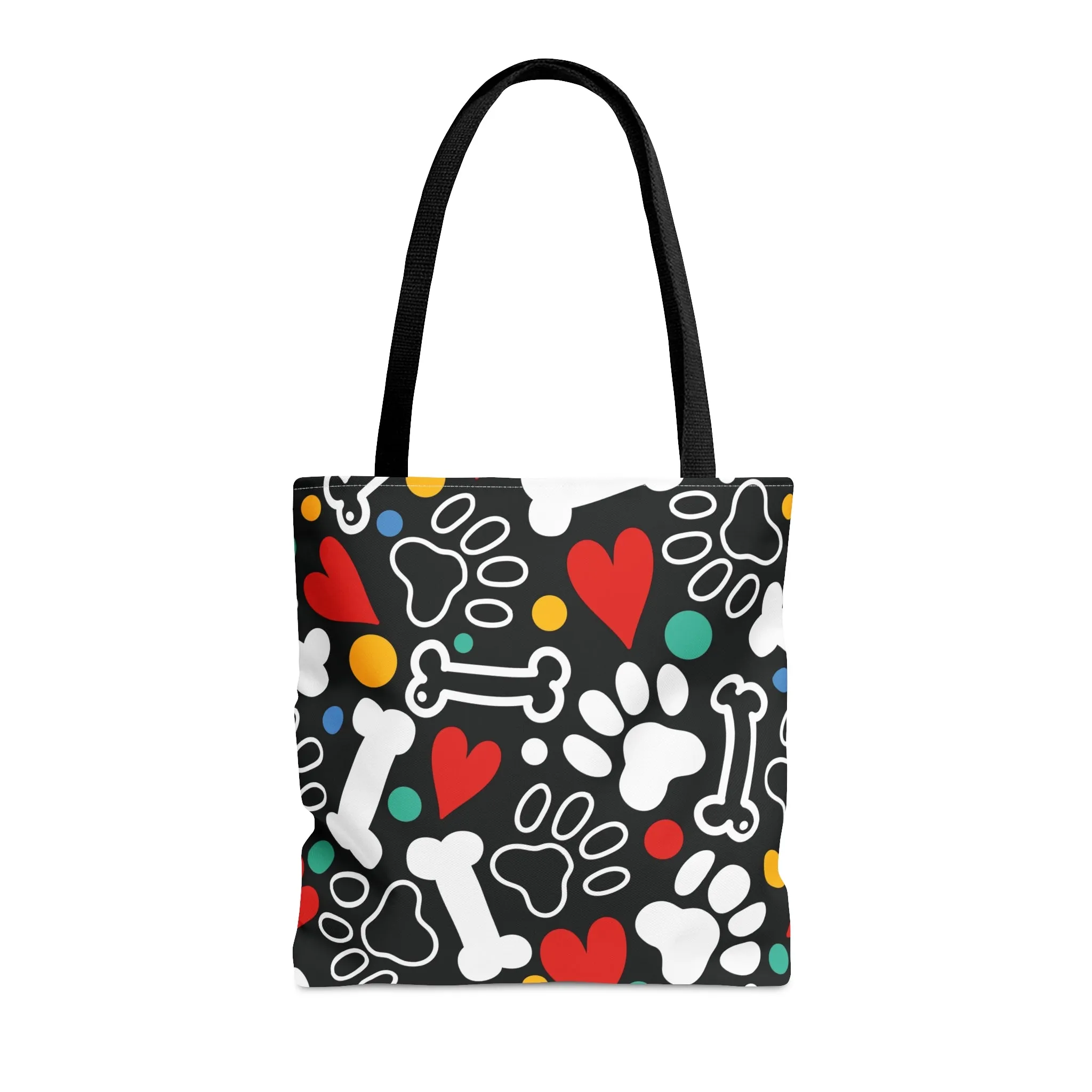 Tote Bag - AOP - Hearts and Paws