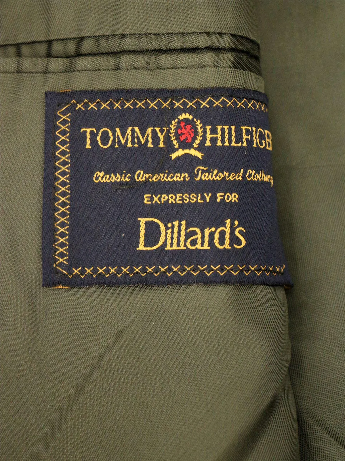 Vintage Tommy Hilfiger Check Tweed Jacket