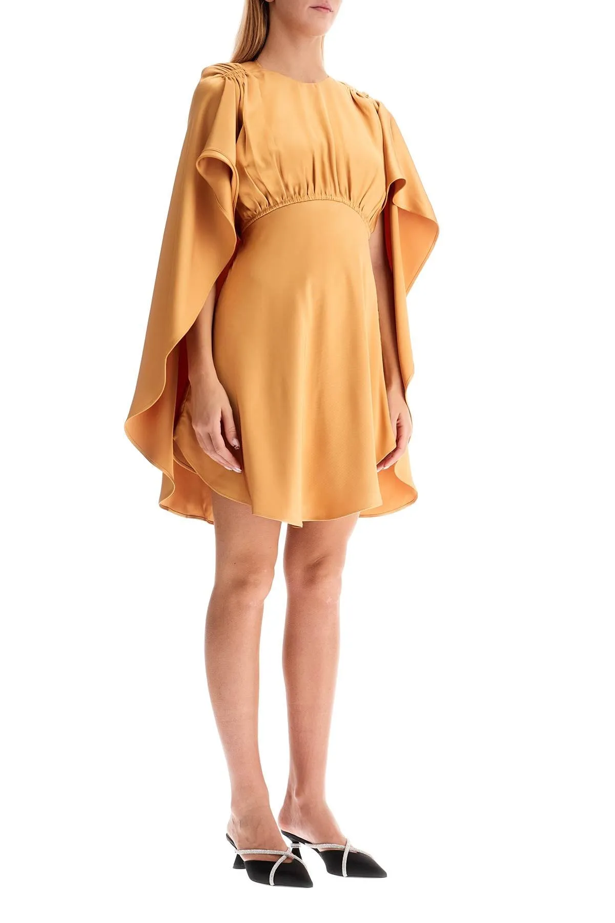 Zimmermann Eden Mini Cape Dress